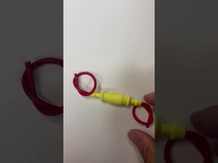 Κίτρινο πλαίσιο 5*20mm θρυαλλίδων λουριών καλωδίων 6*30mm γυαλιού κεραμικό γιοτ αυτοκινήτων απόδειξης κατόχων θρυαλλίδων σωλήνων αδιάβροχο