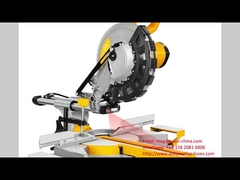 Πριόνι Εργαλείων Ξυλουργικής 2400W Συρόμενο Φαλτσοπρίονο 10 ιντσών για Κοπή Φαλτσογωνιών 255mm Για Ερασιτέχνες