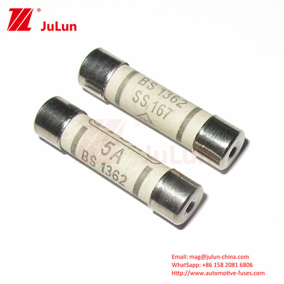 BS1362 240V 250V ονομαστική τάση SEM UK PLUG Κεραμικές ασφάλειες αυτοκινήτων 6*25mm Για την προστασία αυτοκινήτων