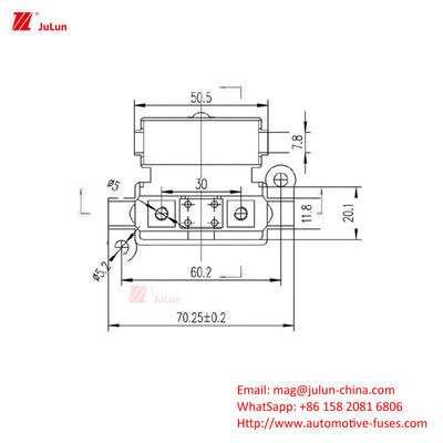 30A-500A ρεύμα ANS/MIDI μικρός καλής καλωδίωσης καλωδίων πλοίο χειροκίνητη επαναφορά διακόπτη