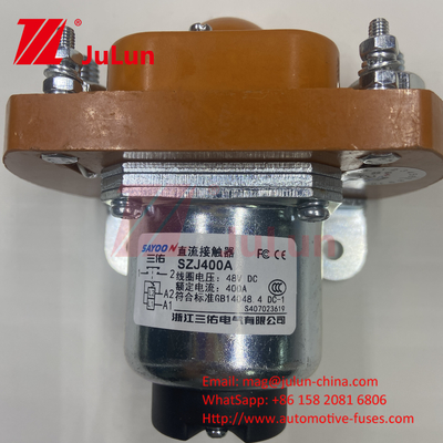Dc Contactor MZJ-600D Bulldozer Golf 48V60V72V Μακρόχρονη διάρκεια ζωής