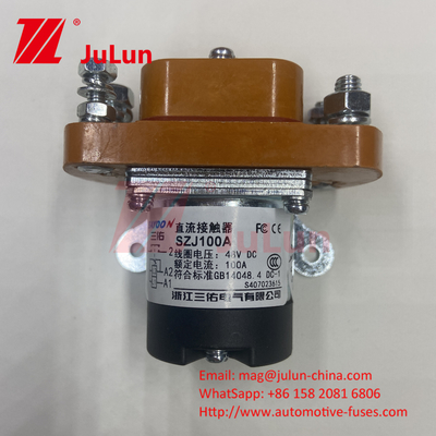 Ηλεκτρική τροφοδοσία Dc Contactor MZJ Series Forklift Ηλεκτρικό τρίκυκλο Telecom