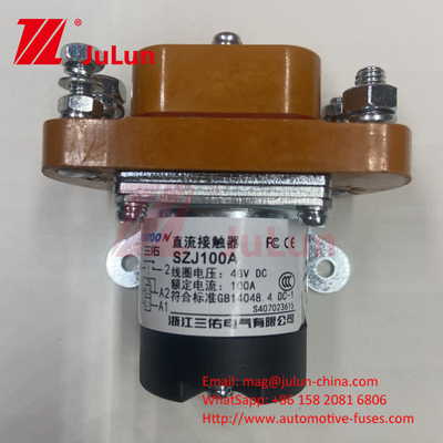 Dc Contactor Τηλεπικοινωνίες Σειρά CZ10 12V48V60V72V Ηλεκτρικό Τρικυκλικό Τρικυκλικό