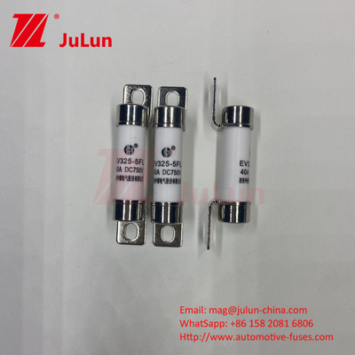 EV325 5FLL DC750V 10A 15A 20A με Ex10A-100A EV φορτιστή ασφάλειας με κεραμικό και εξωτερικό σωλήνα