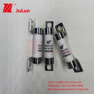 Κεραμικό σωλήνα 14x51 15A 40A 50A EV325 FUSE 750VDC EV32520KA Κεραμικό αυτοκινητοβιομηχανικό μπουλόνι 10A-50A ISO8820/JASO D622