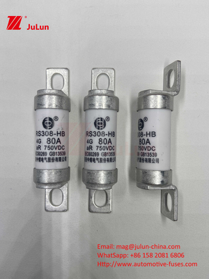 EV Fuse 100A Χαρακτηριστικά Σφραγισμένη κατασκευή Συγκεκριμένα 750VDC 10A 25A 50A 63A