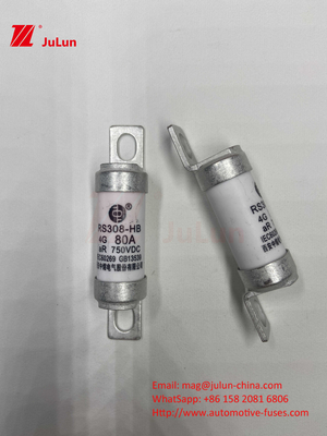 M6 Σφραγισμένη EV ασφαλής 750V 80A10A 30A 50A 750VDC EV ασφαλής Hey είναι κατάλληλη για σύστημα έλξης EV, μετατροπή ισχύος