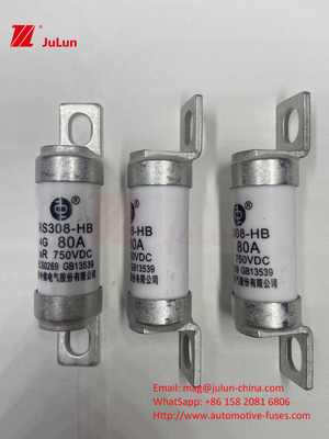 M6 Σφραγισμένη EV ασφαλής 750V 80A10A 30A 50A 750VDC EV ασφαλής Hey είναι κατάλληλη για σύστημα έλξης EV, μετατροπή ισχύος