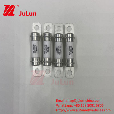 Στρογγυλοποιημένη ταχεία ασφάλεια 500VDC 5A 15A 30A 40A 10A 20A Κηραμικό σύστημα μετατροπής ισχύος