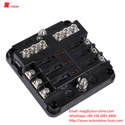 ANS/MIDI 30A-500A Διακόπτης κυκλωμάτων χειροκίνητης επαναφοράς για οχηματαγωγικό πλαστικό / νάιλον περίβλημα