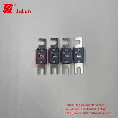 EV320-5X-80A 70VDC Μαύρη κεραμική ασφάλεια ηλεκτρικού οχήματος για εφαρμογές αυτοκινήτων