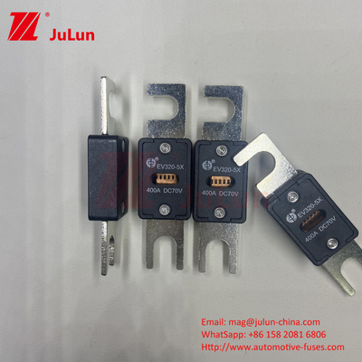 EV320-5X-350A-N 70VDC 6kA Κηραμική φελλική ασφάλεια ηλεκτρικού οχήματος για την ασφάλεια του συστήματος έλξης EV