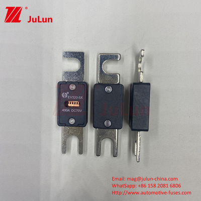 EV320-5X-350A-N 70VDC 6kA Κηραμική φελλική ασφάλεια ηλεκτρικού οχήματος για την ασφάλεια του συστήματος έλξης EV