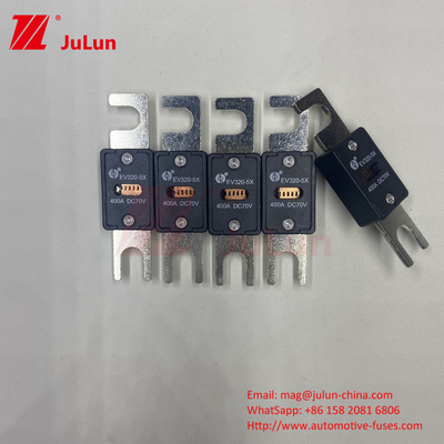 Ανώτεροι διακόπτες κυκλωμάτων EV320-5C-200A 70VDC για αυτοκίνητα για προστασία από υπερφόρτωση και βραχυκύκλωμα