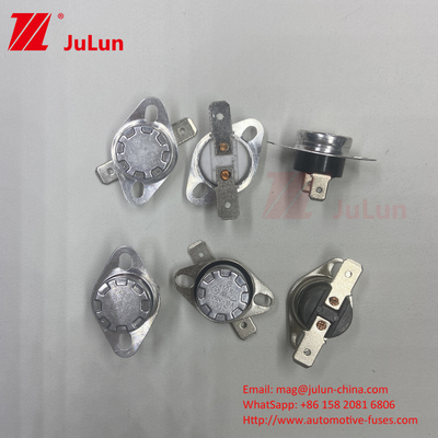 KSD301 KSD302 Bimetal Disc Snap Action Θερμοστάτες χαμηλής θερμοκρασίας περιορισμένος διακόπτης ελέγχου