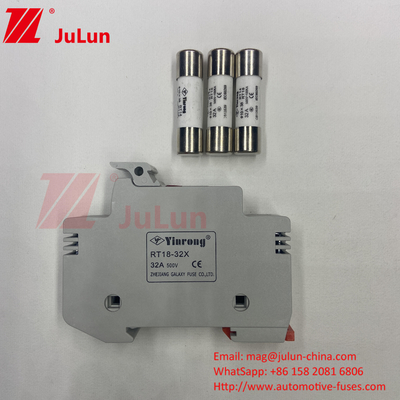 Ηλιακή Φύση Pv / Din Rail Ηλιακή Φύση Κρατήρας για Inverter 1500VDC 1000VDC 500VDC 10A-63A 30kA