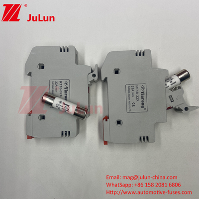 IEC60269.6 Πρότυπο 1000VDC Ηλιακή ασφάλιστρα υψηλής τάσης Θάλασσας Ηλιακή ασφάλιστρα με ασφάλιστρα