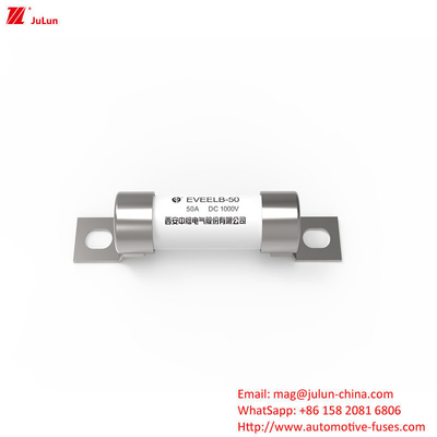 EVEELB 1000V 10A-50A στρογγυλό σωλήνα βρόγχος τύπου ασφάλειας αυτοκινήτου