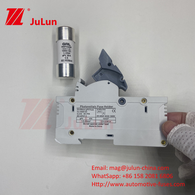 Κυλινδρική Ηλιακή ΦΩΤΙΚΗ Φυτέ 10A-63A 1000VDC/1500VDC IEC60269.6 Φυτέ 10X38 1p 2p 3Pole Np Dc Φυτέ τετραγωνική Ηλιακή Φυτέ Pv