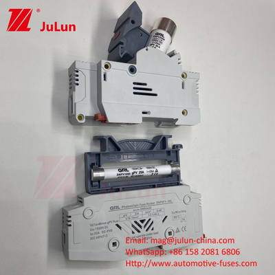 10*38mm gPV 1000VDC 32A FUSE Din Οδηγός Φύλακας για εύκολη και ασφαλή εγκατάσταση