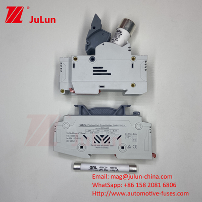 Πωλήσεις Mezeen 1P 10x38mm PV DC 1000V 32A Φυτέ και Κρατήρας Φυτέ για Προστασία Ηλιακού Συστήματος OEM Διαθέσιμο
