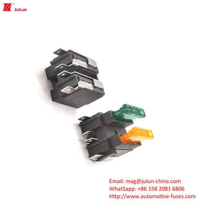 Οδική κυκλωτική βρόγχος Fuse Holder Mooring διακόπτης κυκλώματος 30A-500A Χαλκό επαφή Νάιλον υλικό στερέωσης