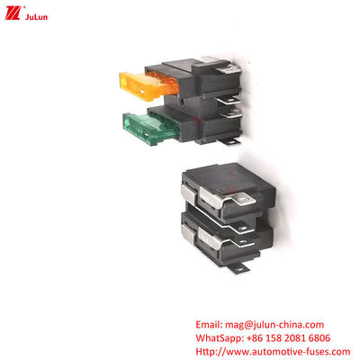 Οδική κυκλωτική βρόγχος Fuse Holder Mooring διακόπτης κυκλώματος 30A-500A Χαλκό επαφή Νάιλον υλικό στερέωσης