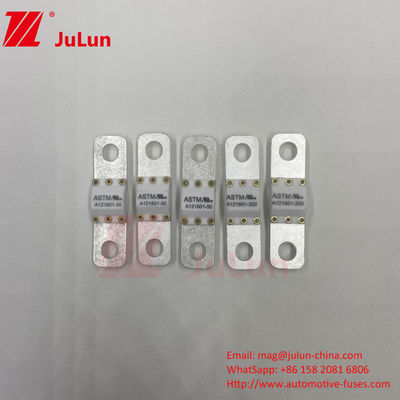 Α121601-250A 125VDC ASTM Τερματικός τύπος ασφάλειες για ηλεκτρικά οχήματα κεραμική