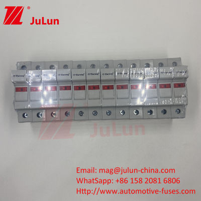 PV 10A FUSE Κεραμικό πίνακα ασφάλειας Mount Pv String Fuses 10*38mm