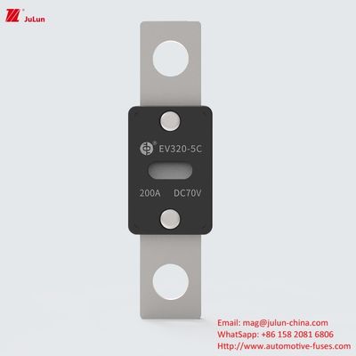 70VDC 150-550A Δυνατότητα διάσπασης βίδα βρόγχος ηλεκτρικού οχήματος ασφάλιστρα EV320-5C