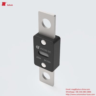 70VDC 150-550A Δυνατότητα διάσπασης βίδα βρόγχος ηλεκτρικού οχήματος ασφάλιστρα EV320-5C