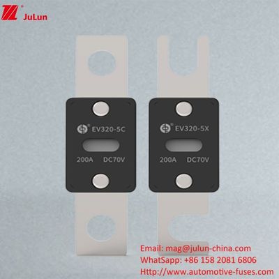 Ηλεκτρική ασφάλεια 70VDC 1 Προστασία τερματικού για ηλεκτρικά οχήματα 150-3000A
