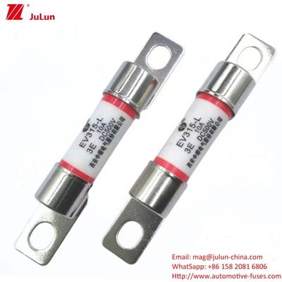 EV315 DC500V 20KA Δυνατότητα σπάσματος Στρογγυλοσωλήνα Στρογγυλοσφραγίδα αυτοκινητοβιομηχανικές ασφάλειες