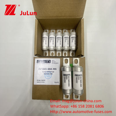 EV1845 700VDC 10A 10KA DC βρόγχος ασφάλιστρα για ηλεκτρική φόρτιση αυτοκινήτων ASTM