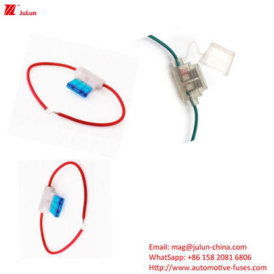ANS / MIDI Premium Automotive Fuse Holder πλαστικό / νάιλον στερέωμα μονοπόλιος εξαρτήματα αυτοκινήτων υψηλή αξιοπιστία