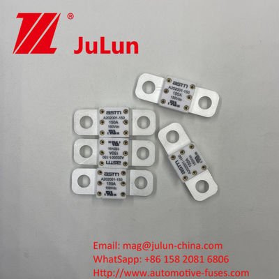 250A 150VDC ASTM A202001-300A Κηραμικές αυτοκινητοβιομηχανικές ασφάλειες με μέθοδος τοποθέτησης με βρόχο
