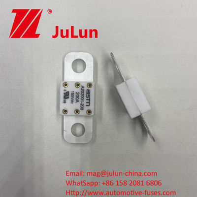 ASTM A202001-100A 150VDC Κερματικές αυτοκινητοβιομηχανικές ασφάλειες μικρών μεγεθών Συνιστώμενη στενή ροπή 11-13N·m για προστασία από βραχυκύκλωμα υψηλού ρεύματος M8