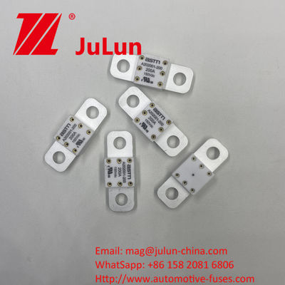 250A 150VDC A202001 ASTM Κεραμικές αυτοκινητοβιομηχανικές ασφάλειες για φορτιστή αυτοκινήτου και κλπ. Κατασκευασμένες από κεραμικό χαλκό ασήμι κουαρτς άμμος χρυσός