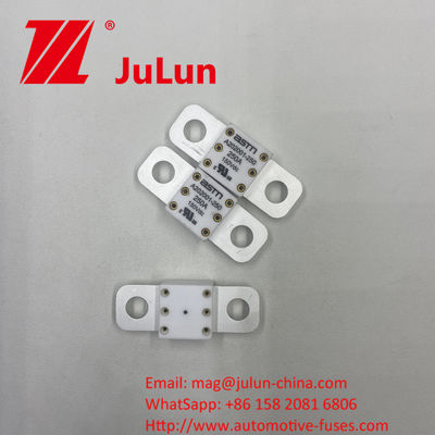 300A 150VDC A202001 μέθοδος τοποθέτησης βρόγχος βρόγχος Εύκολη εγκατάσταση 20 * 55mm κεραμικές αυτοκινητοβιομηχανικές ασφάλειες με συνιστώμενη σφιχτή ροπή 11-13N · m Για M8