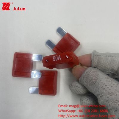 MAXT Blade Fuse 40A Διατήρηση σταθερότητας βαθμός PA66 Χαλκός Διακόπτες κυκλωμάτων οχημάτων