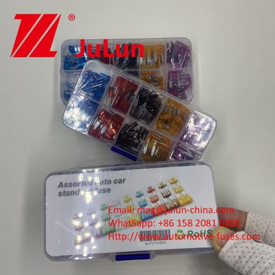 Αυτοκίνητα SUV φορτηγά 10A 58V Blade Fuse Αυτοκινητοβιομηχανία Αυτοκινητοβιομηχανία Διακόπτες κυκλωμάτων για επιχειρήσεις