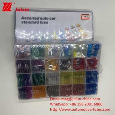 Αυτοκίνητα SUV φορτηγά 10A 58V Blade Fuse Αυτοκινητοβιομηχανία Αυτοκινητοβιομηχανία Διακόπτες κυκλωμάτων για επιχειρήσεις