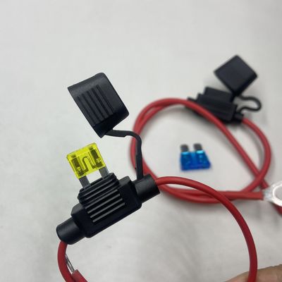 50A 15A 30A 60A Συστήματα ισχύος για αυτοκίνητα Κρατήρας ασφάλειας αυτοκινήτου Εφαρμόζεται σε ασφάλειες MIDI και έχει σχεδιαστεί για υλικό μπράουνες από κράμα ψευδαργύρου ABS