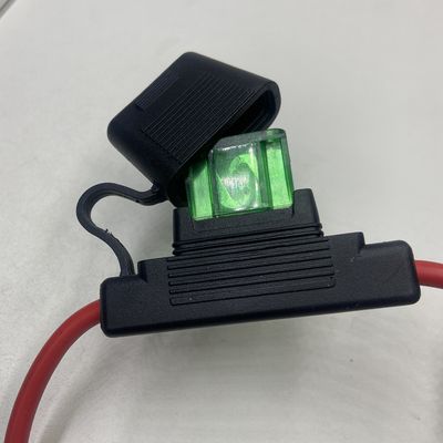 50A 15A 30A 60A Συστήματα ισχύος για αυτοκίνητα Κρατήρας ασφάλειας αυτοκινήτου Εφαρμόζεται σε ασφάλειες MIDI και έχει σχεδιαστεί για υλικό μπράουνες από κράμα ψευδαργύρου ABS