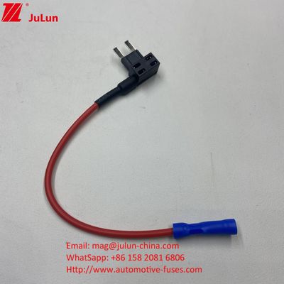 F3A 5A 10A 15A Fuse Tap 16AWG Αυτοκίνητο Προσθέστε ένα κύκλωμα ACU Blade Fuse Adapter με κάλυμμα ασφάλειας για αυτοκίνητα φορτηγά