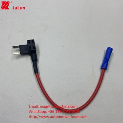 Κρατήρας ασφαλείας αυτοκινήτου 12V Mini Fuse Tap Adapter ATM APM Blade Fuse Holder, Blade Fuse Box Holder Plug