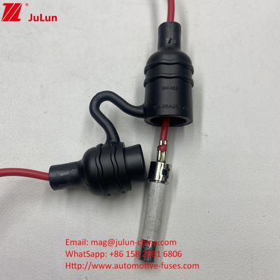 Με καλώδιο UL Wire IP68 Αδιάβροχο Inline Fuse Holder Fuse Components για 5*20 6*32mm γυάλινες κεραμικές ασφάλεια