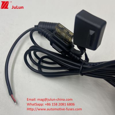 100A 12V 32V MAXI Blade Fuse 6 AWG 8AWG 10AWG 1015 600V Αυτοκίνητο Maxi Αδιάβροχο κάλυμμα ασφάλειας Αυτοκίνητο Inline Fuse Holder