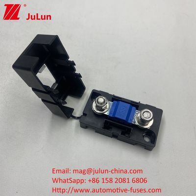 Καρτόνι συσκευασία αυτοκινητοκινητήρα Fuse Holder για με Plug-in Fuses Max τάση 32VDC 58VDC 72VDC