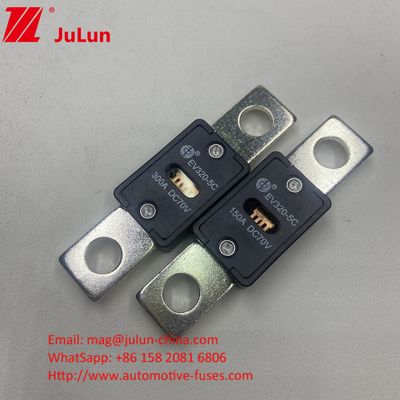 EV320-5C 500A 70VDC SINOFUSE GB/T31465.5-2015 Πιστοποιημένη φορητή ασφάλεια φορτιστή EV με ασφάλεια συνεχούς ρεύματος για την προστασία EV HEV